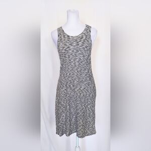 Aerie Size XS Sleeveless Casual Knit Dress Black White
